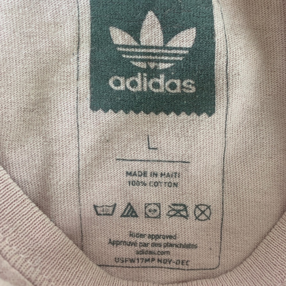 Light Pink Adidas Shirt